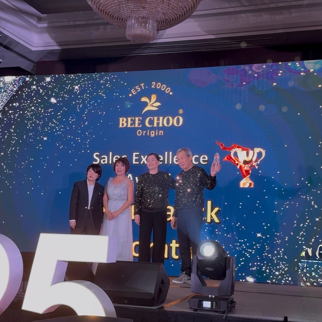 Bee Choo Origin PH Clinches Sales Excellence Award Six Years in a row