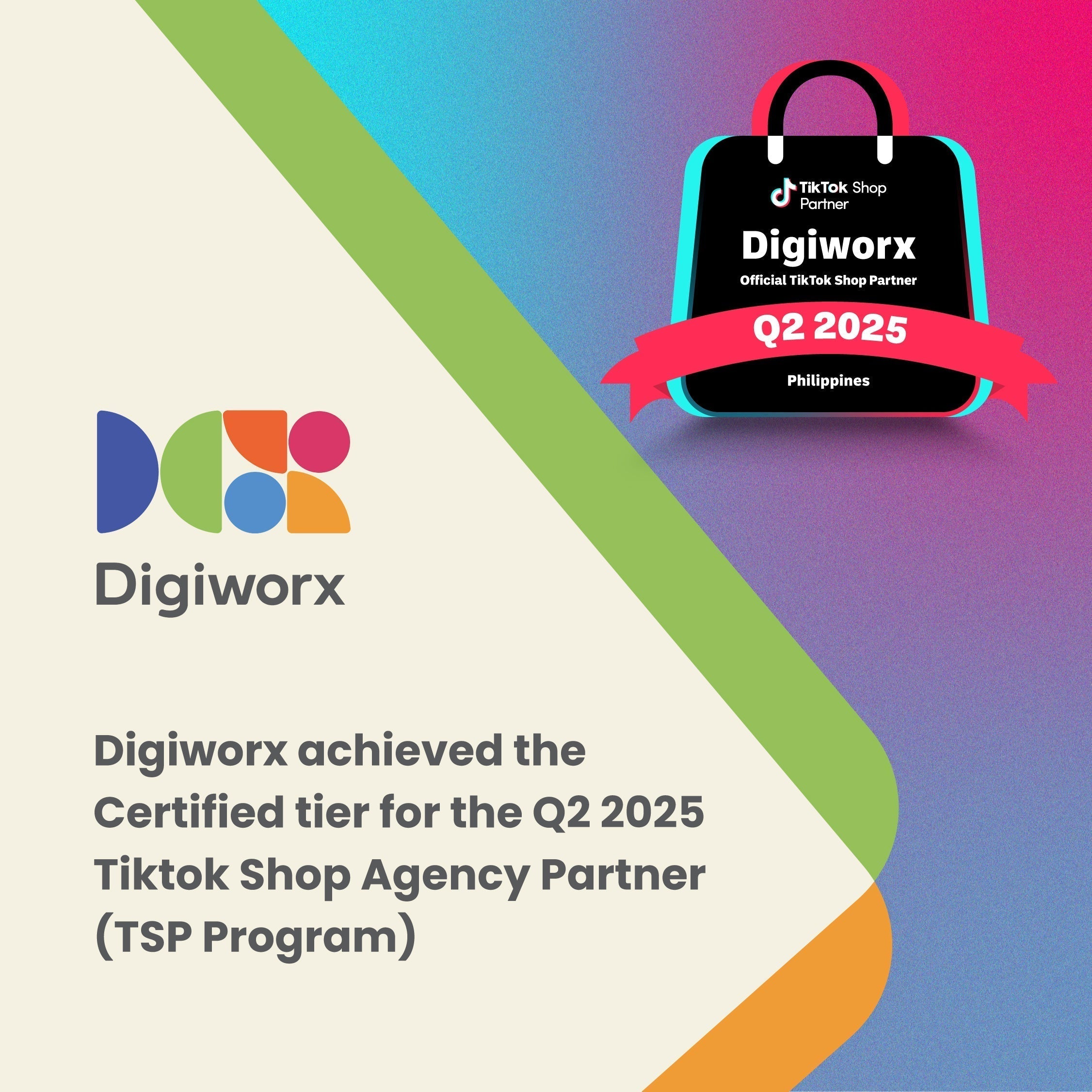 Digiworx Recognized as an Official TikTok Shop Partner